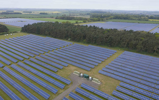 The South Creake solar farm in Suffolk | Credit: Lightsource BP