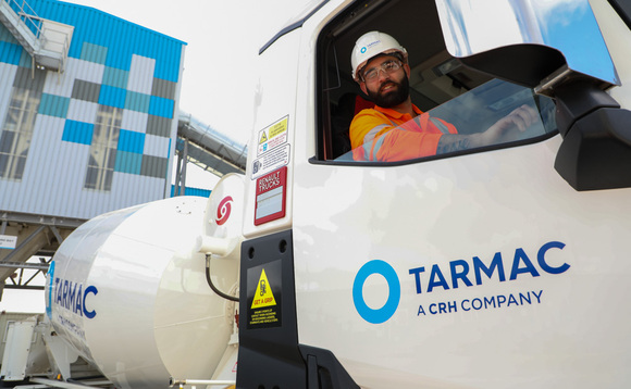 Tarmac has placed an order for the UK's first electric mixer truck / Credit: Tarmac