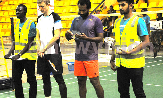 Foreigners dominate Uganda International Badminton tournament Foreigners dominate Uganda International Badminton tournament