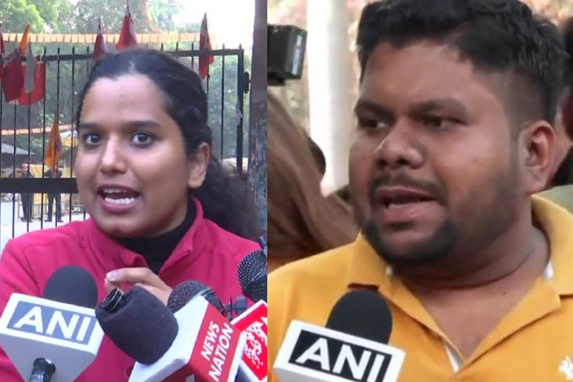 JNU protest row: JNUSU President alleges VC sent "goons"; ABVP claim pre-planned attack by left