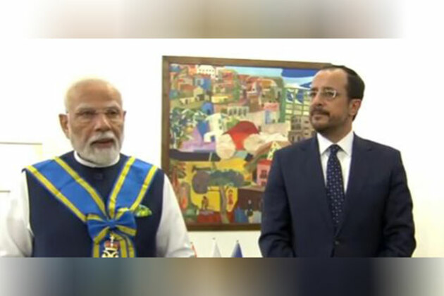 PM Modi awarded highest civilian honour of Cyprus