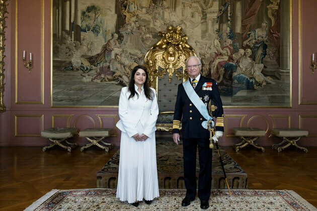 UAE Ambassador presents credentials to King of Sweden