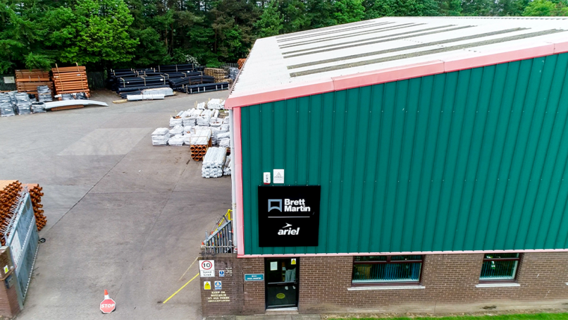 Brett Martin asserts its presence in Scotland