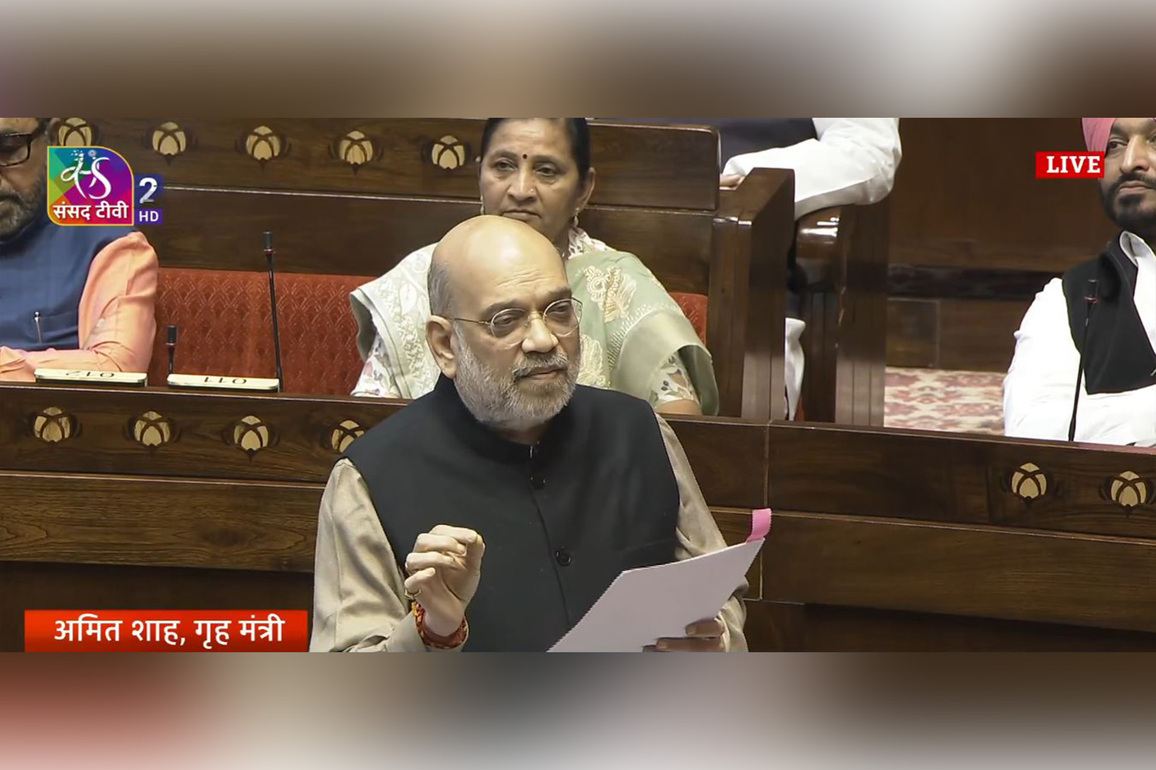 "Those linking Vande Mataram debate to Bengal polls must 'reconsider their understanding'": Amit Shah in Rajya Sabha
