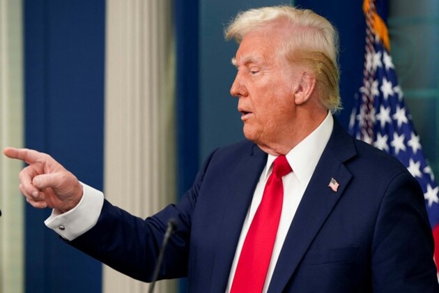 Trump says "fastest" way to end humanitarian crises in Gaza is for Hamas to surrender, release hostages