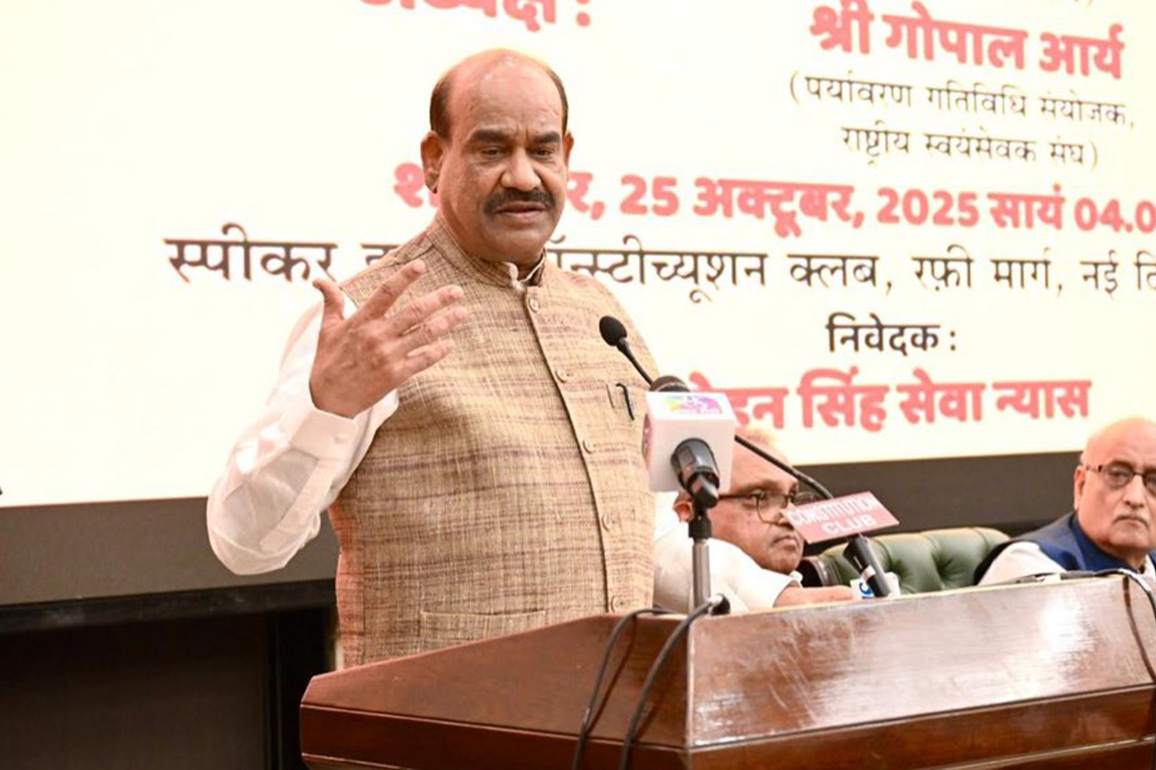 Indians have always worshipped nature as a way of life: LS Speaker Om Birla