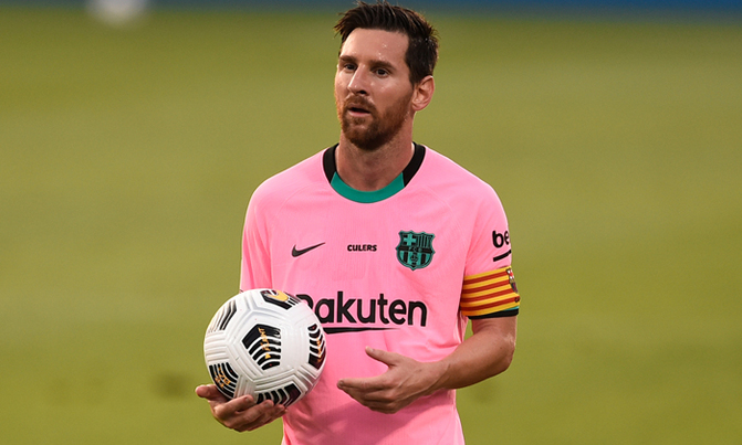 Messi scores twice as Barcelona win friendly Messi scores twice as Barcelona win friendly