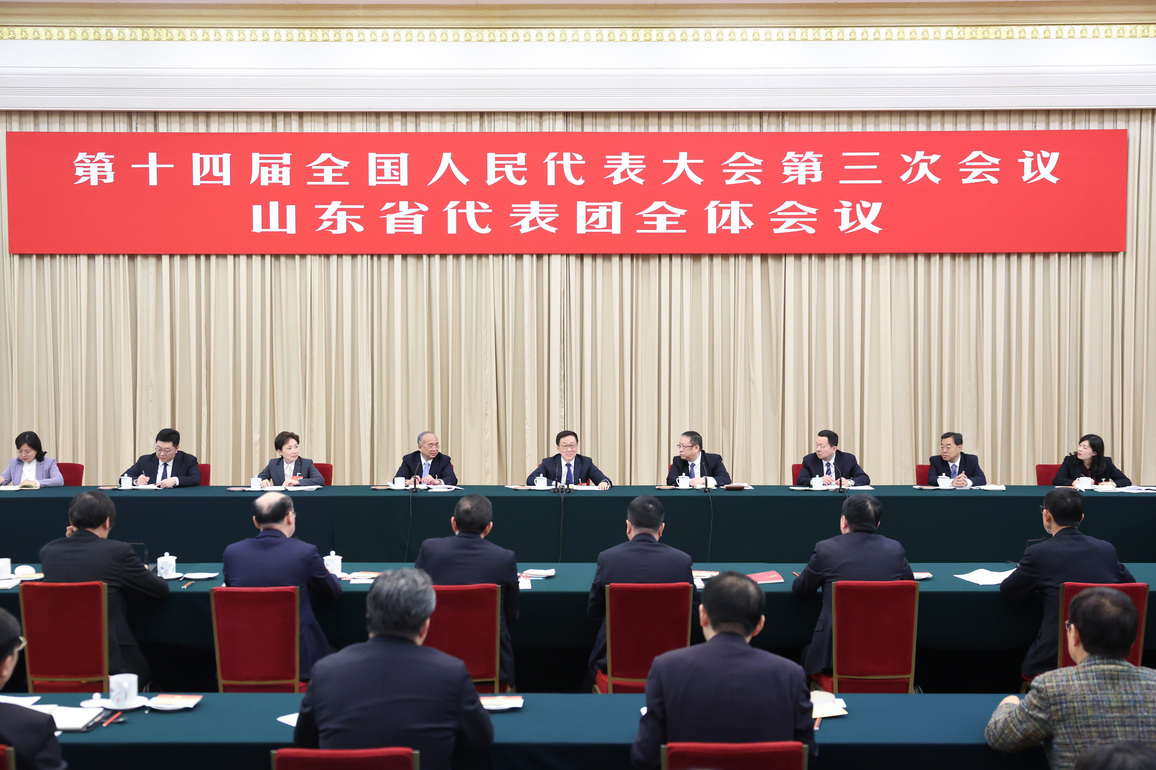 (TWO SESSIONS) CHINA-BEIJING-HAN ZHENG-NPC-DELIBERATION (CN)