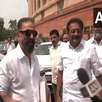 Kamal Haasan sworn in as Rajya Sabha MP, takes oath in Tamil
