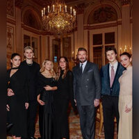 Victoria Beckham gets French Knighthood in Paris, Brooklyn Beckham -Nicola Peltz missing from family pic amid feud