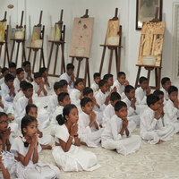 India conducts Buddhist exhibition in Sri Lanka, students distributed Jataka Tales comic books