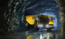 Epiroc's MT 65 underground truck