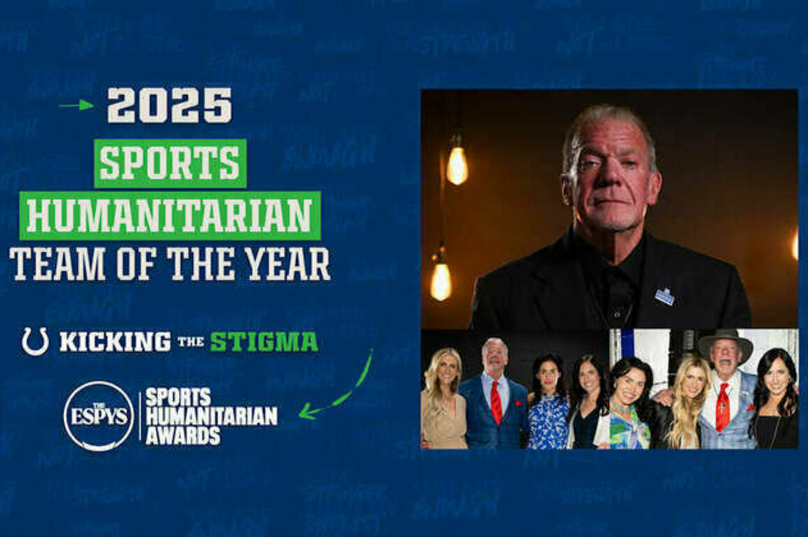 Colts win 2025 Sports Humanitarian Team of the Year ESPY Award