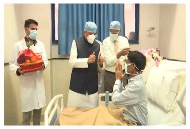 MP: CM Mohan Yadav meets state's first heart-transplant patient at AIIMS Bhopal