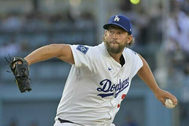 Dodgers' Clayton Kershaw becomes 20th with 3,000 K's