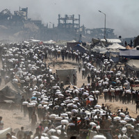 MIDEAST-GAZA-BEIT LAHIA-HUMANITARIAN AID
