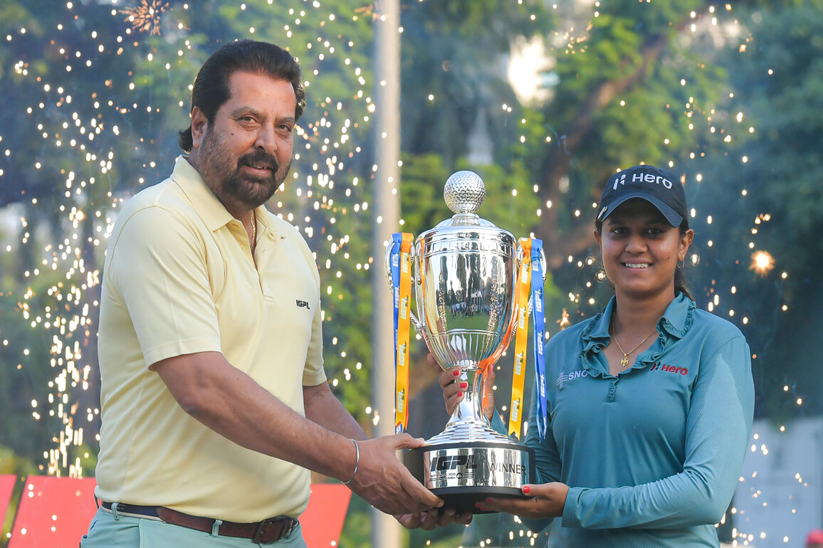 Pranavi creates history by beating the men and winning IGPL Mumbai