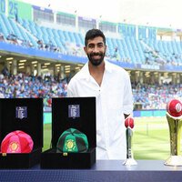 Jasprit Bumrah in Dubai for IND-PAK clash, receives all ICC Awards