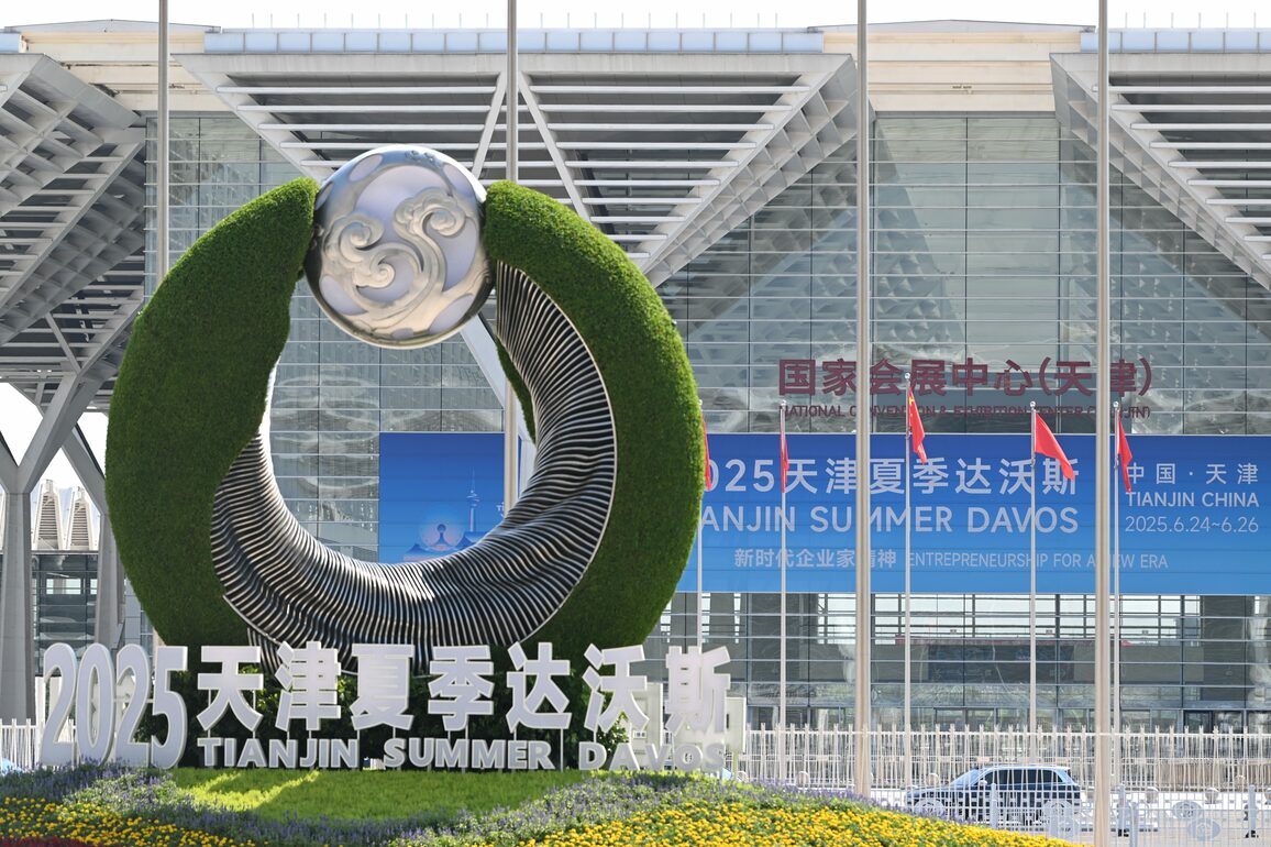 CHINA-TIANJIN-2025 SUMMER DAVOS-PREPARATION (CN)