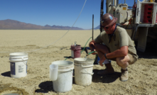  Taking a groundwater sample