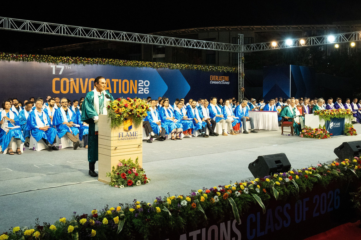 FLAME University Hosts its 2026 Convocation with Shri. Harsh Mariwala as Chief Guest