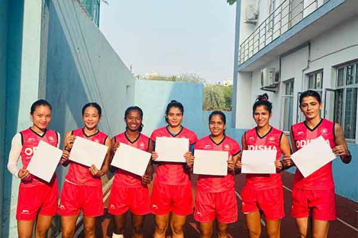 Indian hockey stars show solidarity with children in conflict zones on International Day of Sport for Development and Peace