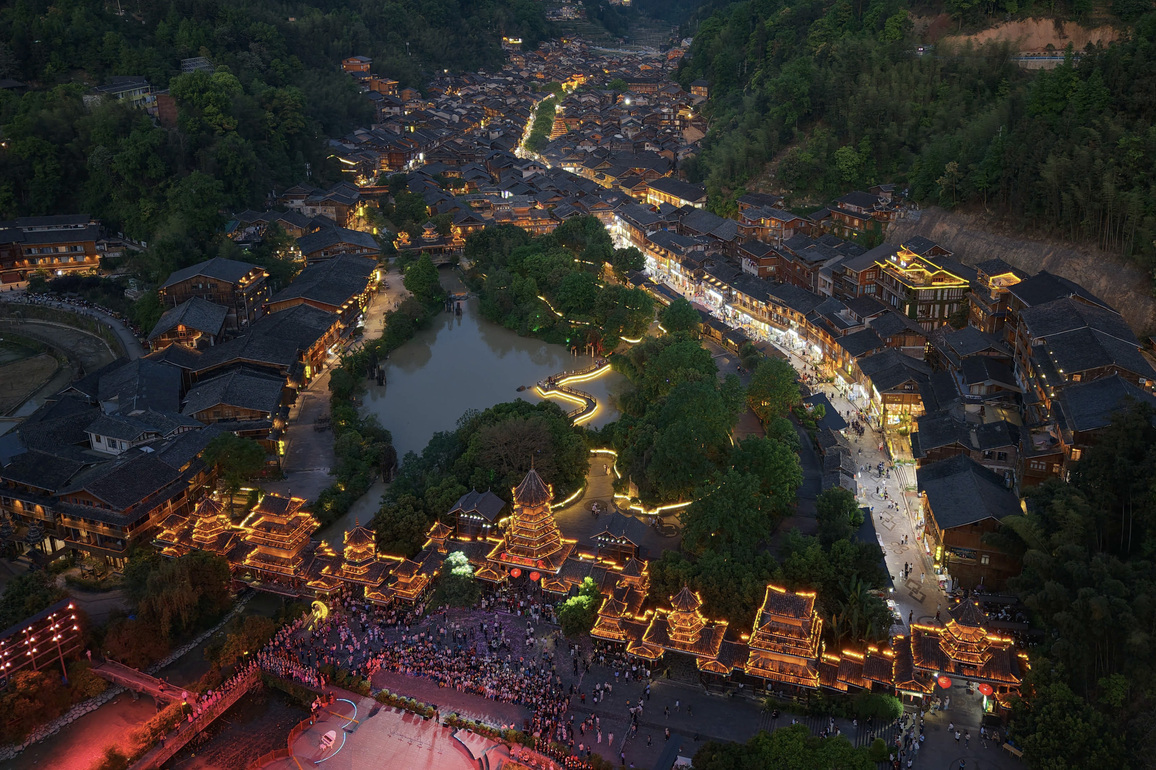 #CHINA-GUIZHOU-ZHAOXING DONG VILLAGE-TOURISM (CN)