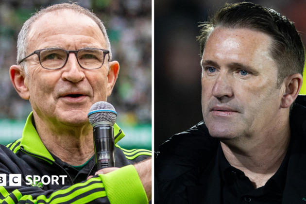 Celtic- Club could face choice of Martin O'Neill or Robbie Keane