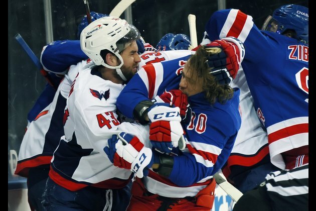 NHL fines Capitals F Tom Wilson $5K for roughing