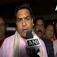 Delhi Minister Kapil Mishra inspects road-strengthening work