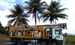 Boart Longyear’s drilling rig on location at the Groote Eylandt mine off the coast of the Northern Territory of Australia