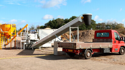 Fibo Collect Launch: Drive through concrete solution for UK Builders Merchants