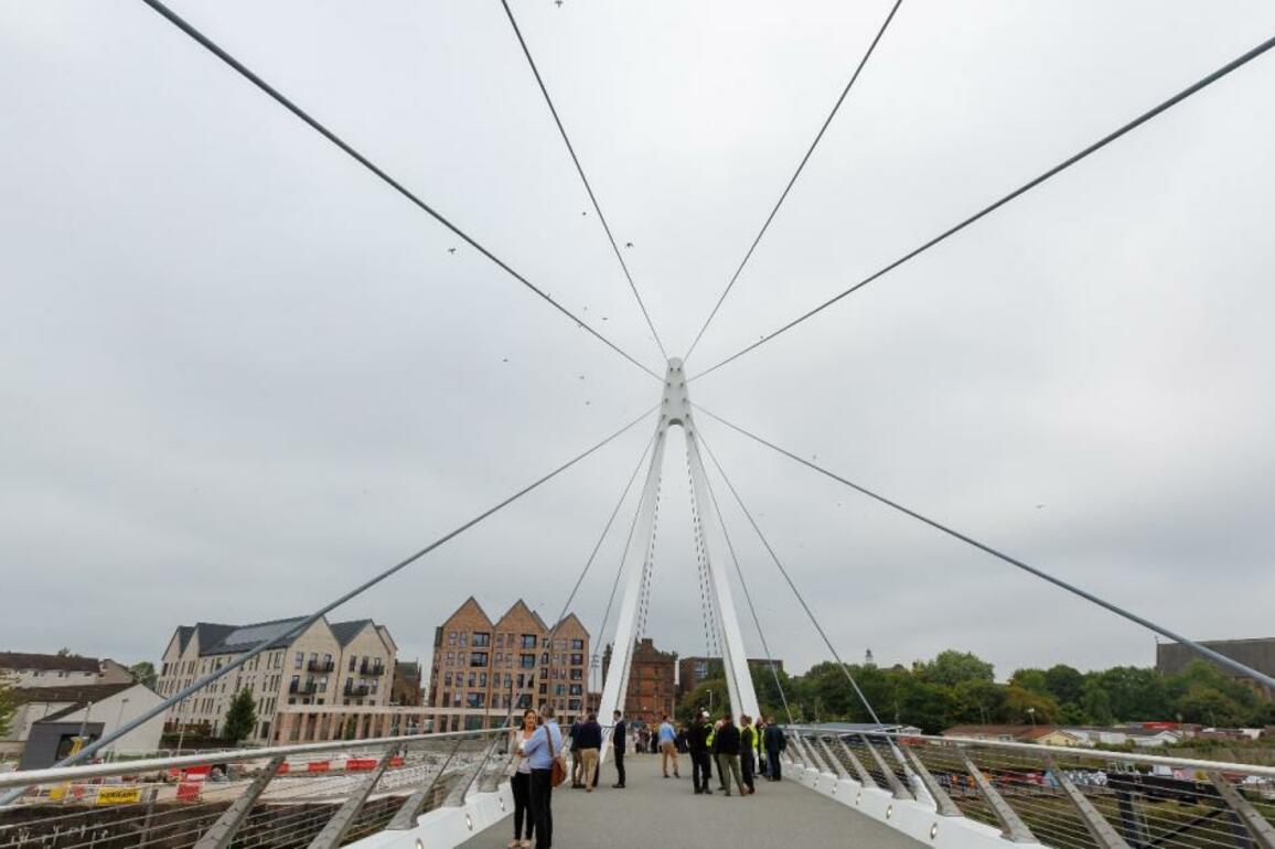 One million crossings made over city bridge since opening - The Herald