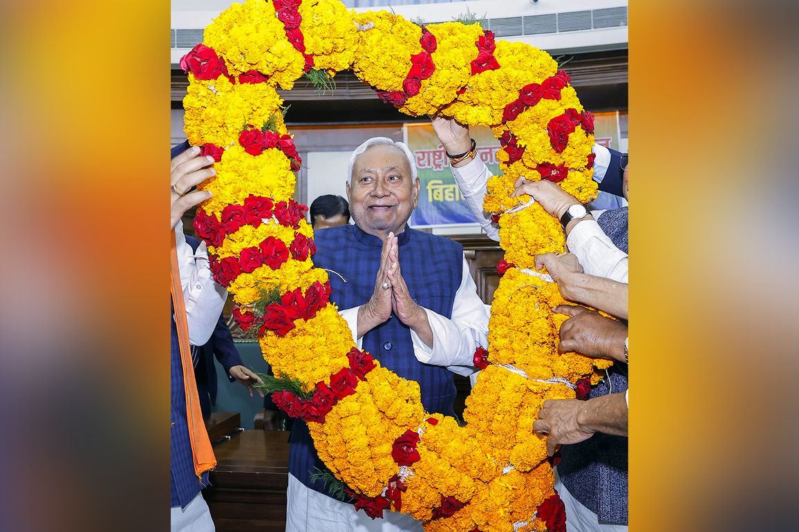 "Bihar will embark on new journey of development": JDU chief Nitish Kumar ahead of taking oath as CM
