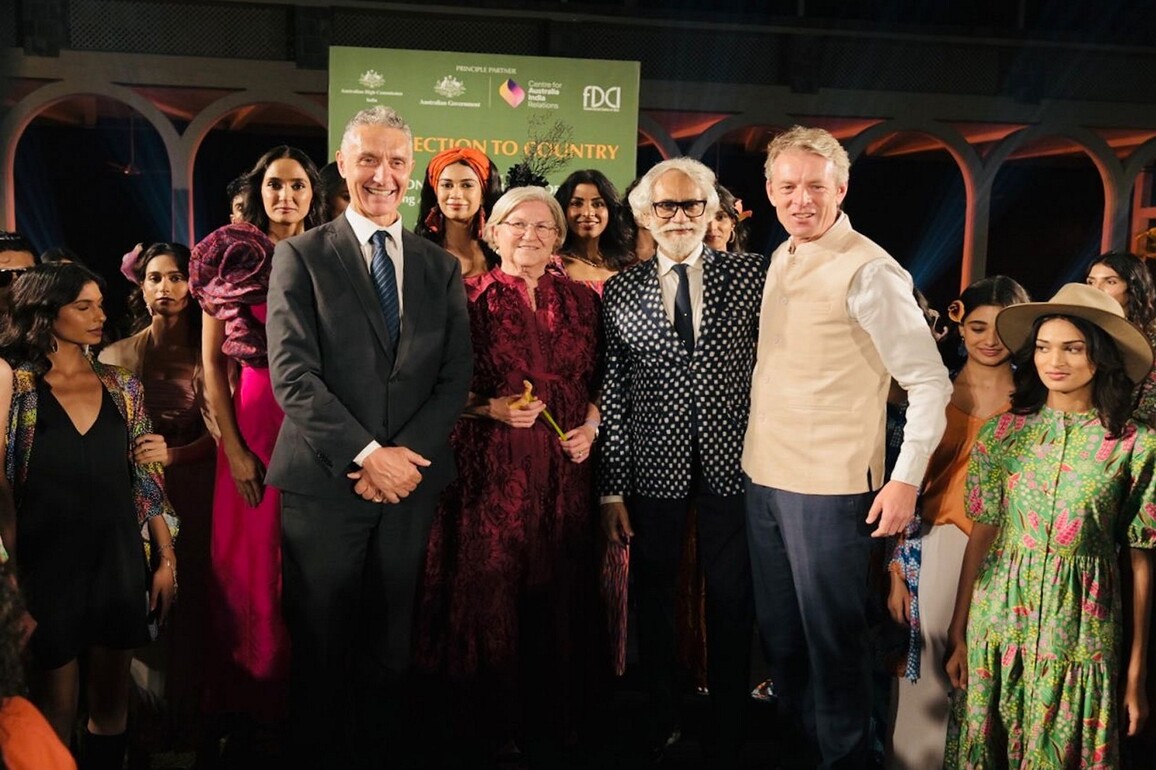 "Where culture meets couture": Australian First Nations fashion takes centre stage in Delhi