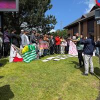 Kashmiri diaspora protests in UK, raises concerns over human rights violations in PoJK