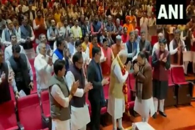 Budget session: PM Modi attends BJP parliamentary party meeting