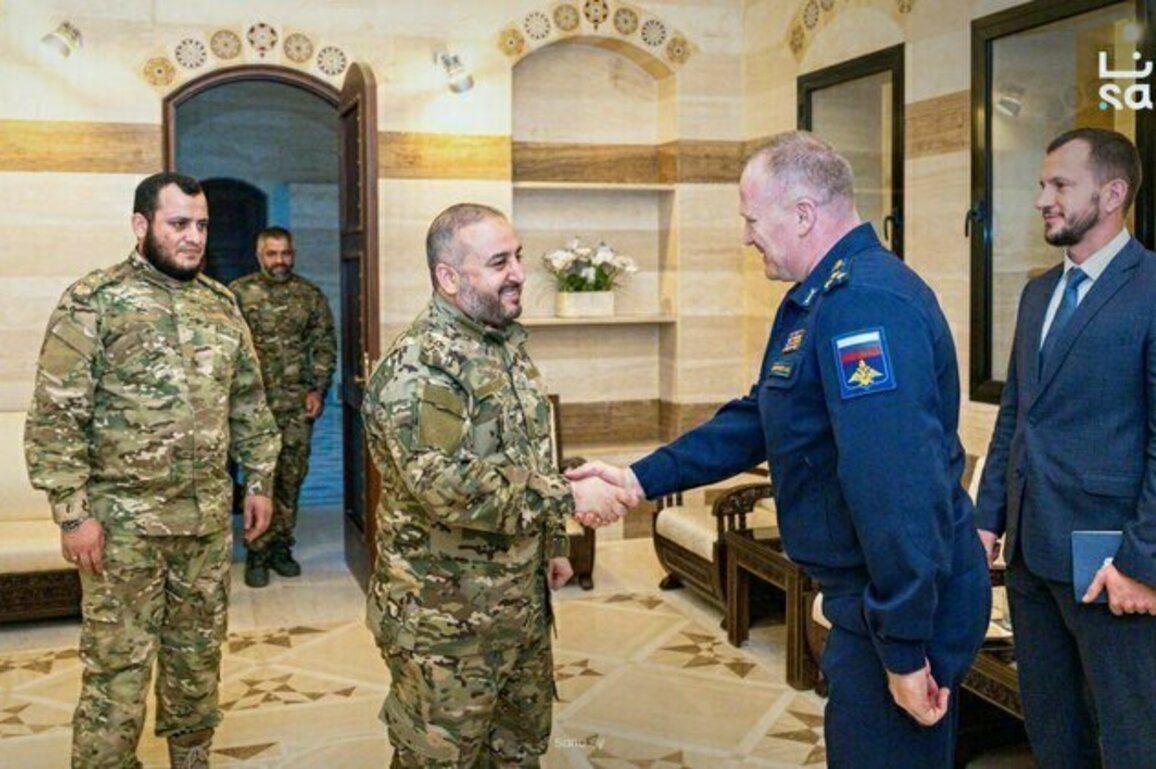 Syrian Defense Minister Meets Russian Defense Attach in Damascus