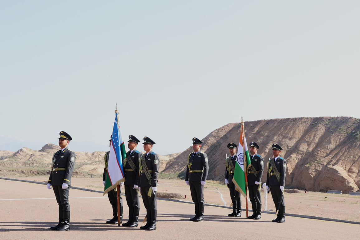 India-Uzbekistan bilateral military exercise 'Dustlik 2026' begins in Namangan