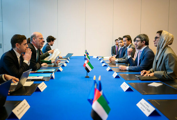 Abdullah bin Zayed, French Minister of Economy, Finance and Industry explore joint cooperation