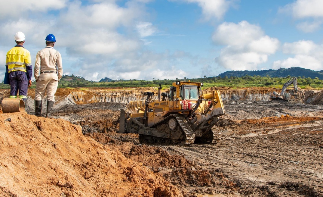 Workers are on strike at Area 1. Credit: Sierra Rutile.