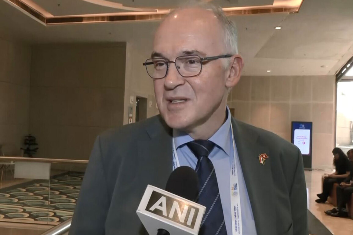 "Switzerland and India share common values in using AI for society": SNSF Research Council President Torsten Schwede
