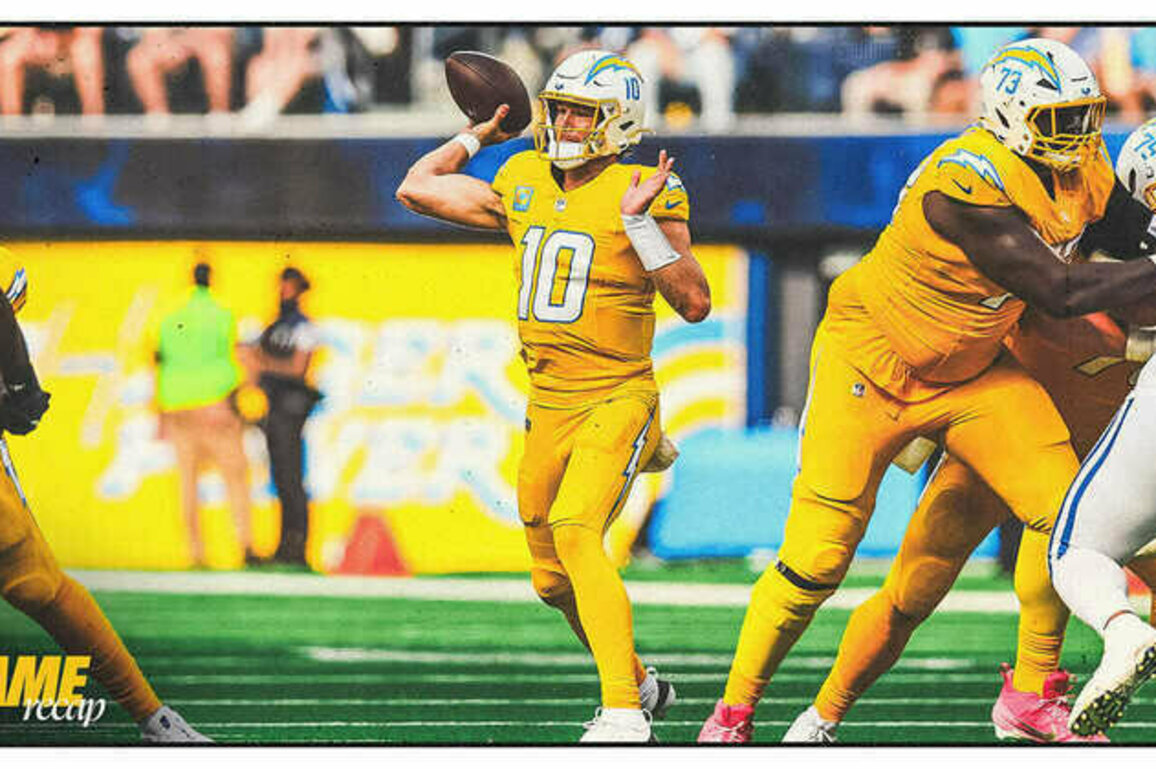 Game Recap: Chargers Fall to Colts at Home in Week 7