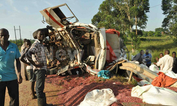 Masaka road accident claims one life Masaka road accident claims one life