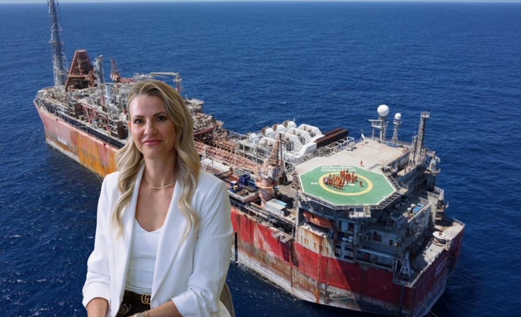 The Northern Endeavour moored between the Laminaria and Corallina oil fields