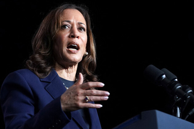 Trump "pulled into" Iran war by Netanyahu as "feeble attempt" to distract from "Epstein files": Former VP Harris