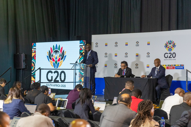 SOUTH AFRICA-JOHANNESBURG-G20 FOREIGN MINISTERS' MEETING-MEDIA BRIEFING