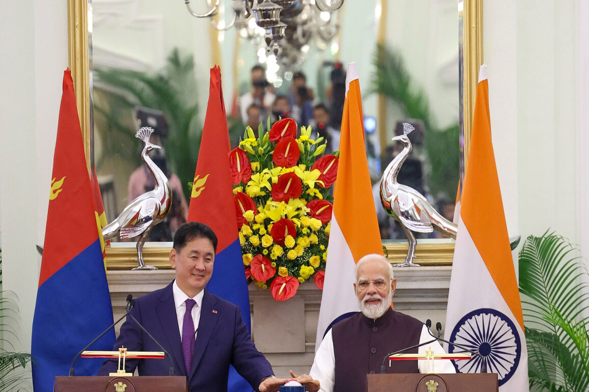 India signs MoU with Mongolia to boost people-to-people ties, announces free e-visas