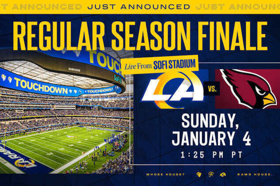 Rams vs. Cardinals Week 18 kickoff date and time, TV designation set