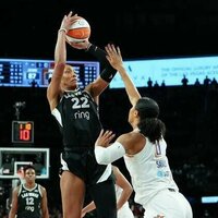 Jackie Young, A'ja Wilson go off as Aces take 2-0 Finals lead over Mercury